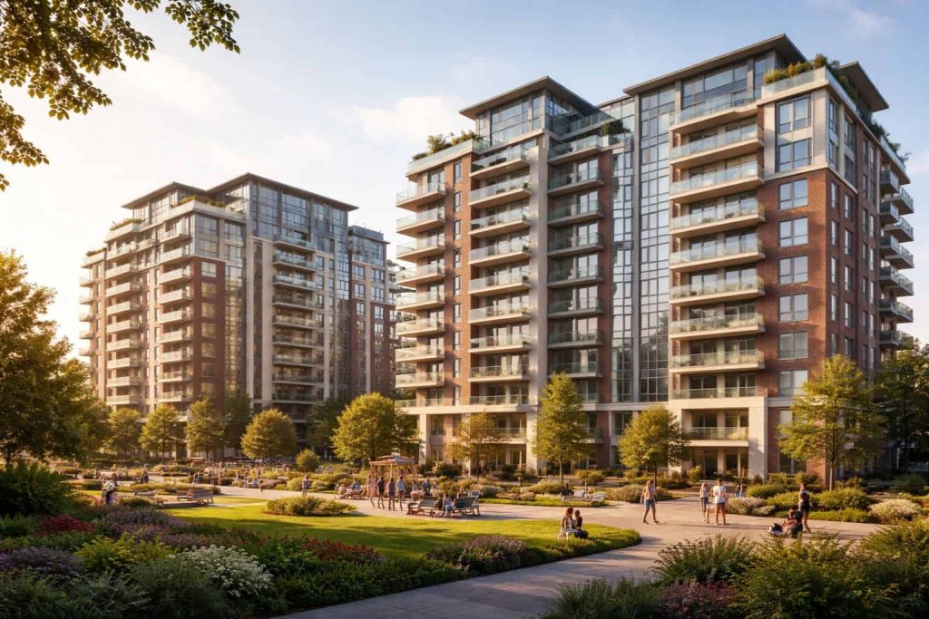 Multi-Storey Residential Buildings (3 Floors) by SKR Groups.