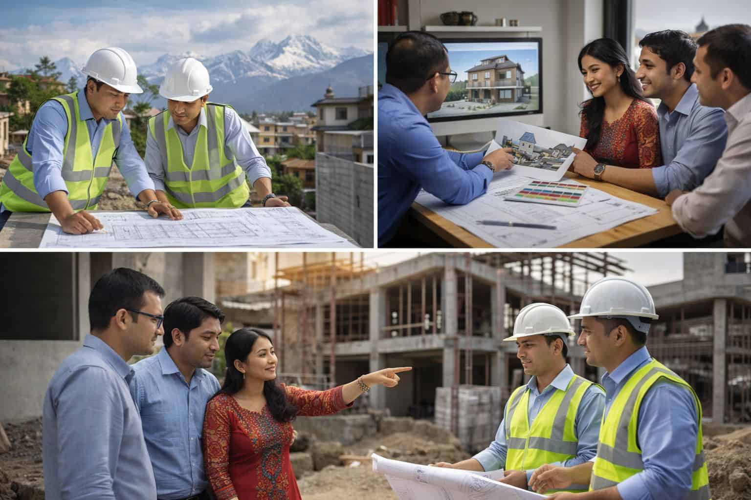 The Full Architecture Design Process in Nepal by SKR Groups.