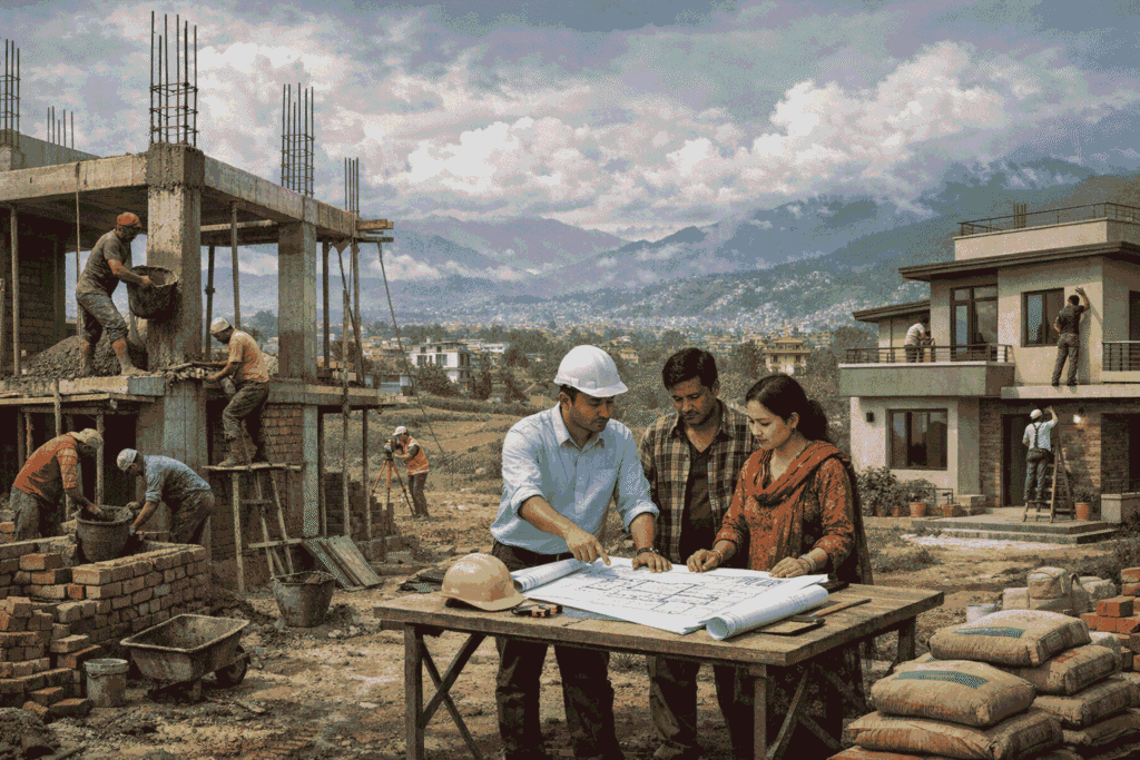 How to Build a House in Nepal